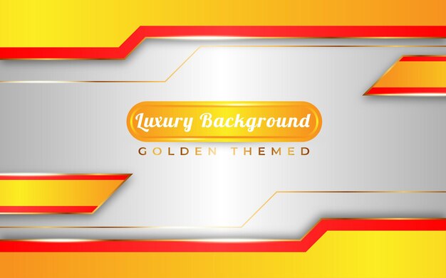 Luxury yellow and white gradient background golden themed