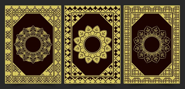 LuxuryIslamic 책 표지 디자인 번들