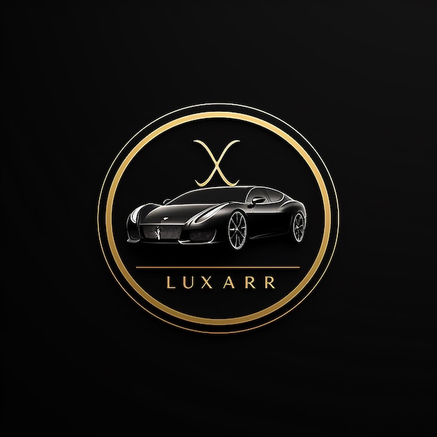 Luxus en elegant logo voor een autodealer