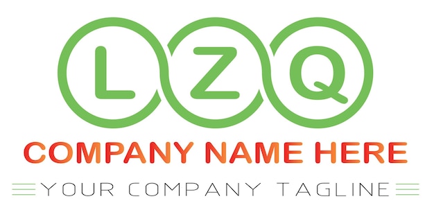 Lzq brief logo ontwerp