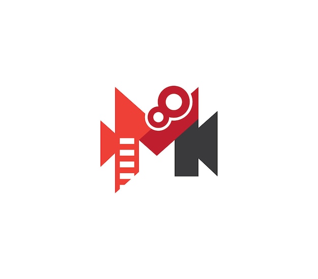 Концепция дизайна логотипа киноиндустрии