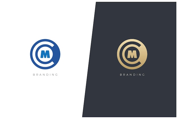 M brief logo vector concept pictogram handelsmerk. universeel m-logotypemerk