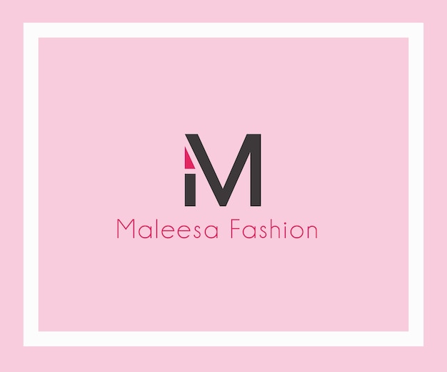 Vector m fashion logo