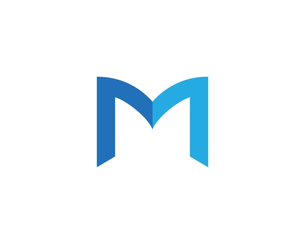 M Letter Logo Template