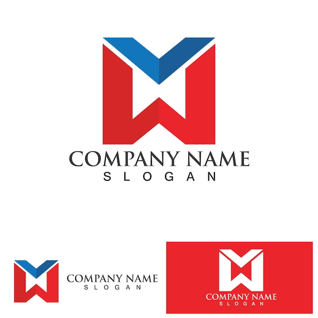 M Letter Logo Template