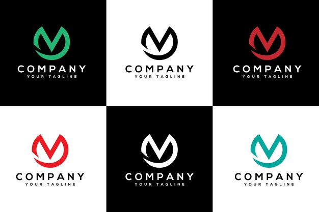 M Letter Logo