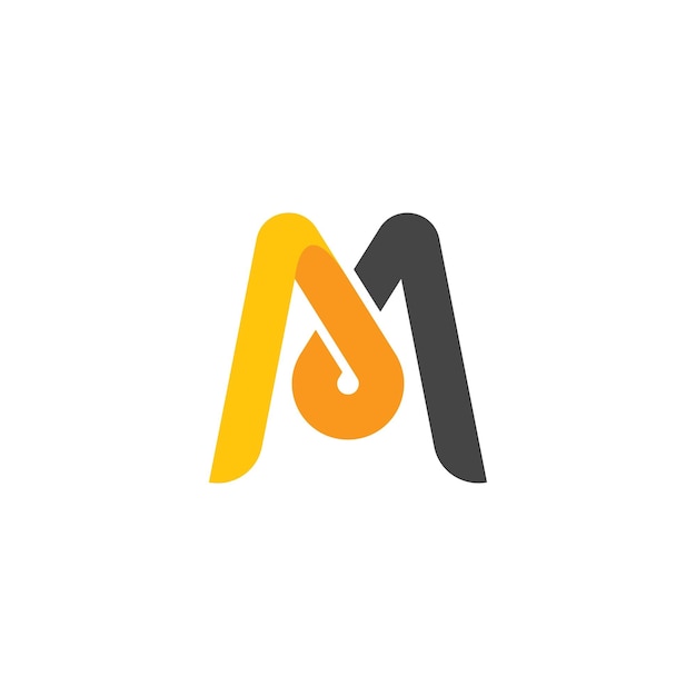 M letter vector icon template illustration design