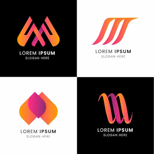 M logo collection