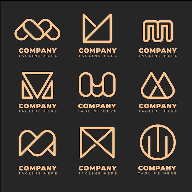 M logo collection