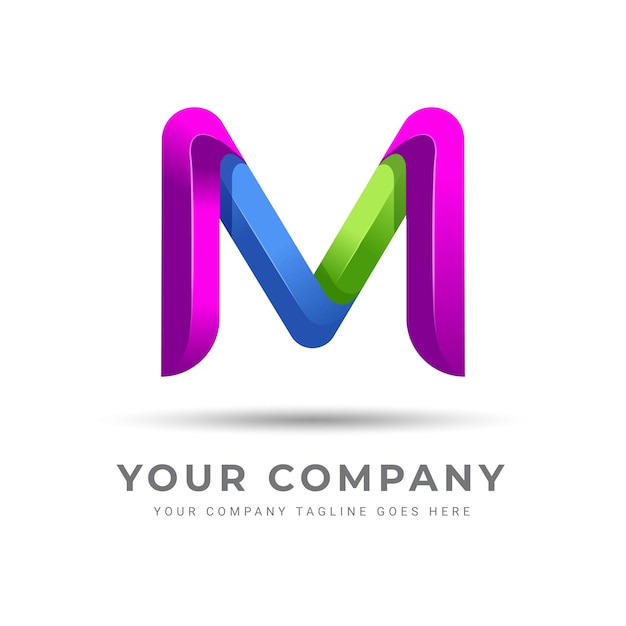 Vettore m design logo m design lettera m design font m design testo m design alfabeto m design icona testo