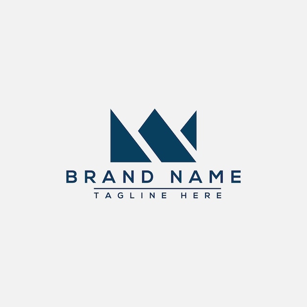 M Logo Design Template Vector Graphic Branding Element