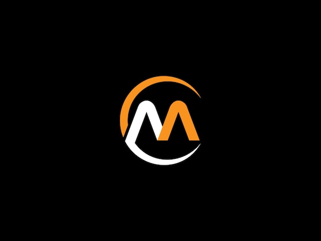 M logo design