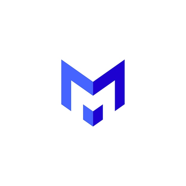 M-logo ontwerp