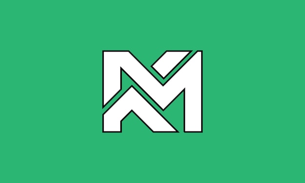 M-logo ontwerp