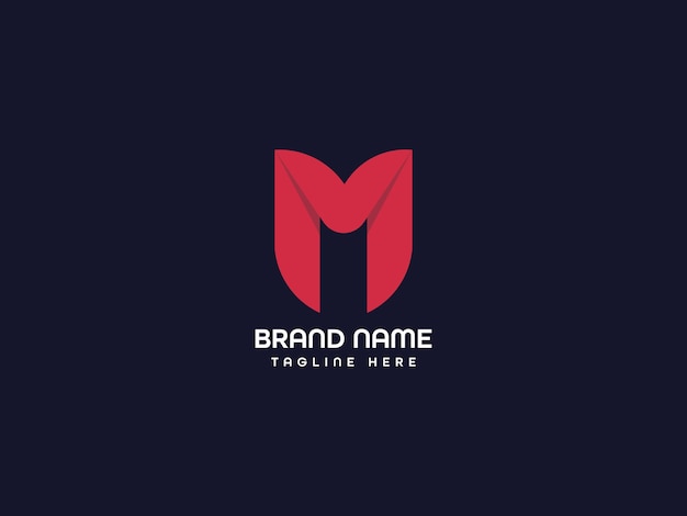 m moderne letter-logo