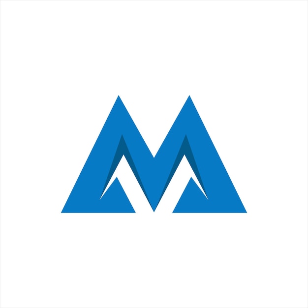 Vector m mountaing logo