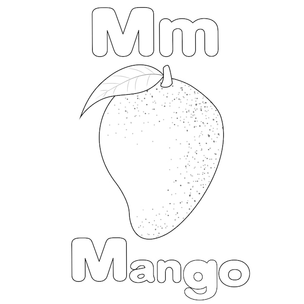 M voor mango