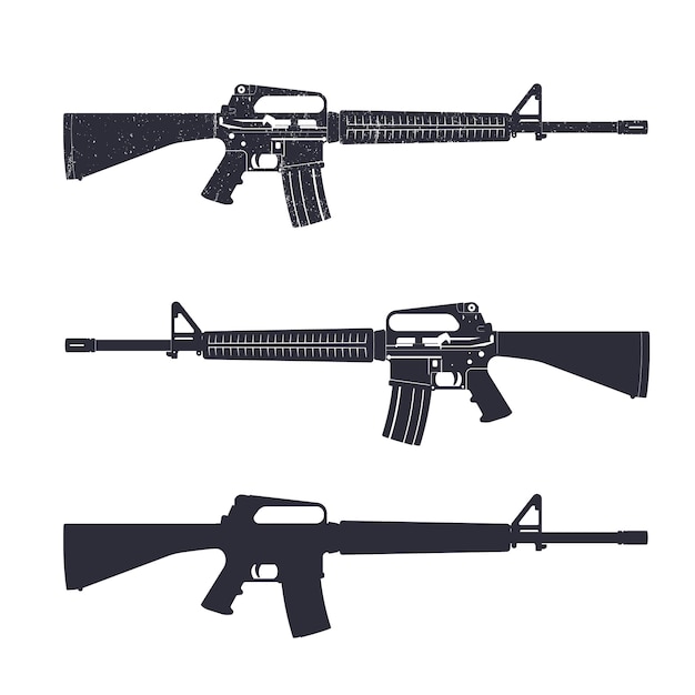 M16 aanvalsgeweer, 5,56 mm automatisch pistool