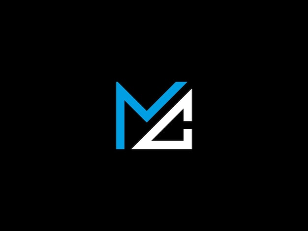 M4 logo with a black background