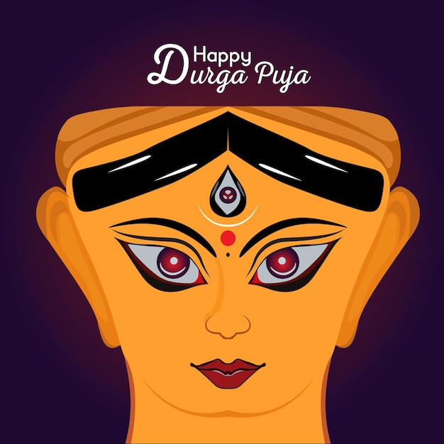 Maa durga digital art design