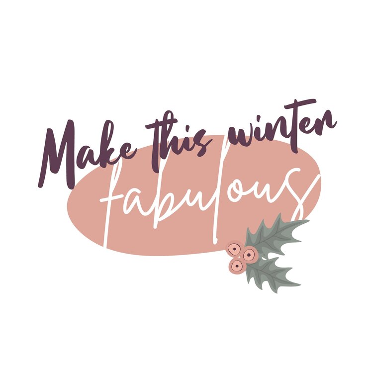Maak deze winter fantastisch Winter belettering citaten Handgeschreven vector afdrukbaar voor posters ansichtkaarten wordt afgedrukt Gezellige zin voor winter of herfst tijd Moderne kalligrafie
