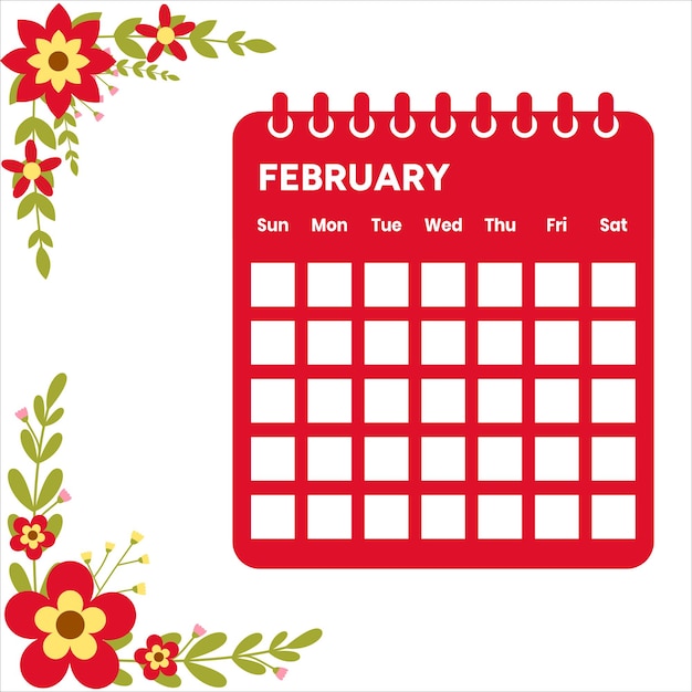 Maandkalender februari