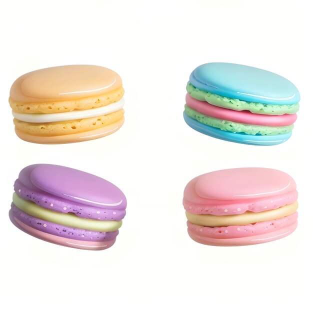 Macaroon With Different Filling