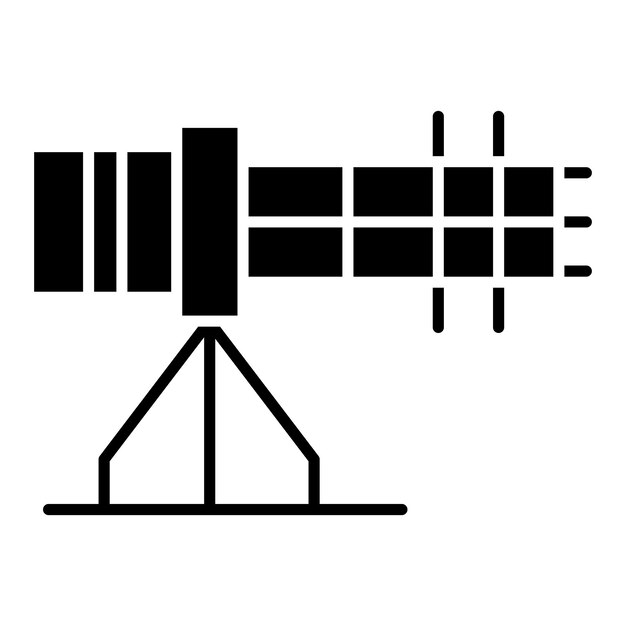 Vettore stile di illustrazione vettoriale della mitragliatrice