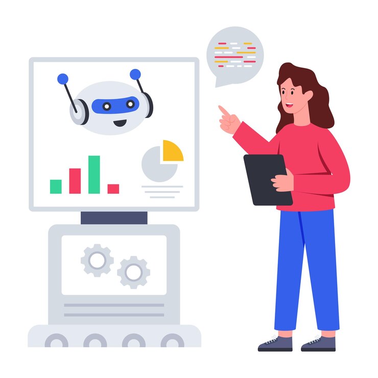 Vector machine learning icon editable vector