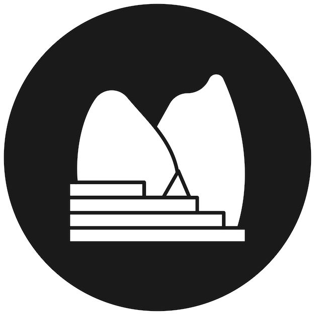 Machu Picchu vector icon Can be used for Landmarks iconset