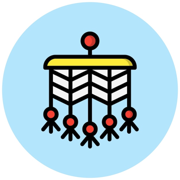 Macrame Vector Icon Design Illustratie