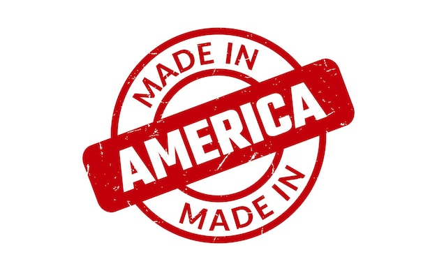 Made In America Rubber Stamp