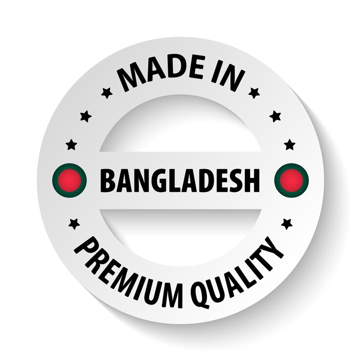 वेक्टर made in bangladesh graphic and label