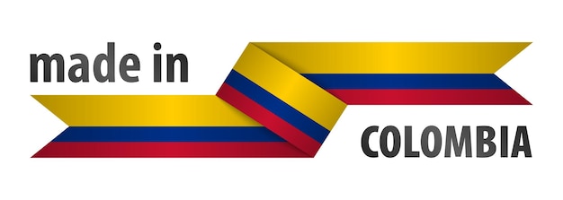 Made in Colombia graphic and label