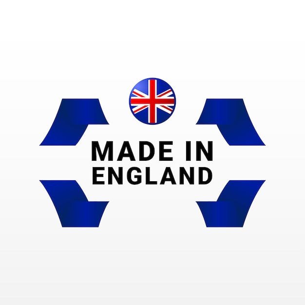 Made In England Label Product Design