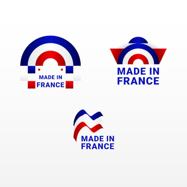 Made In France 우아한 라벨 제품 디자인