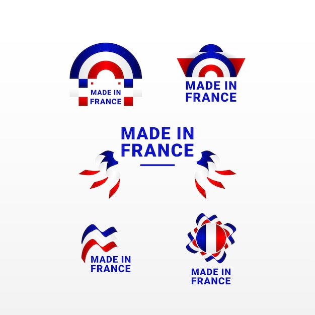 Made In France 우아한 라벨 제품 디자인