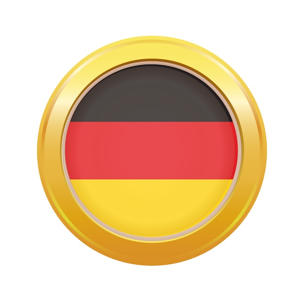 Vector made in germany badge