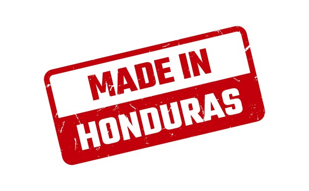 Made In Honduras Rubber Stamp