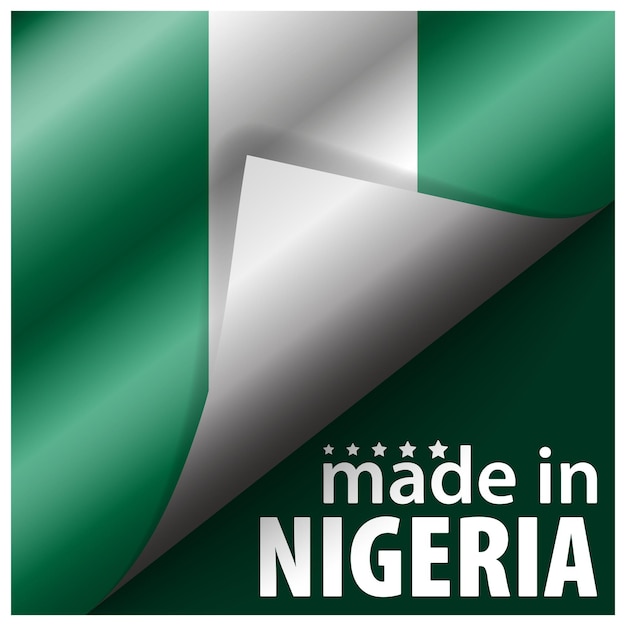 Made in Nigeria graphic and label