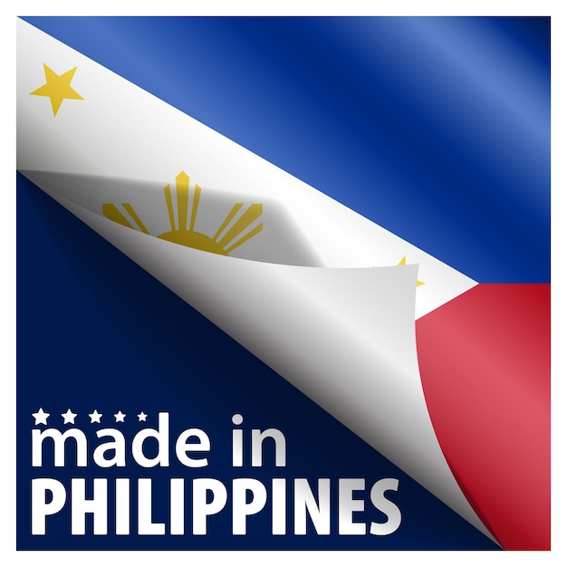 Made in Philippines graphic and label