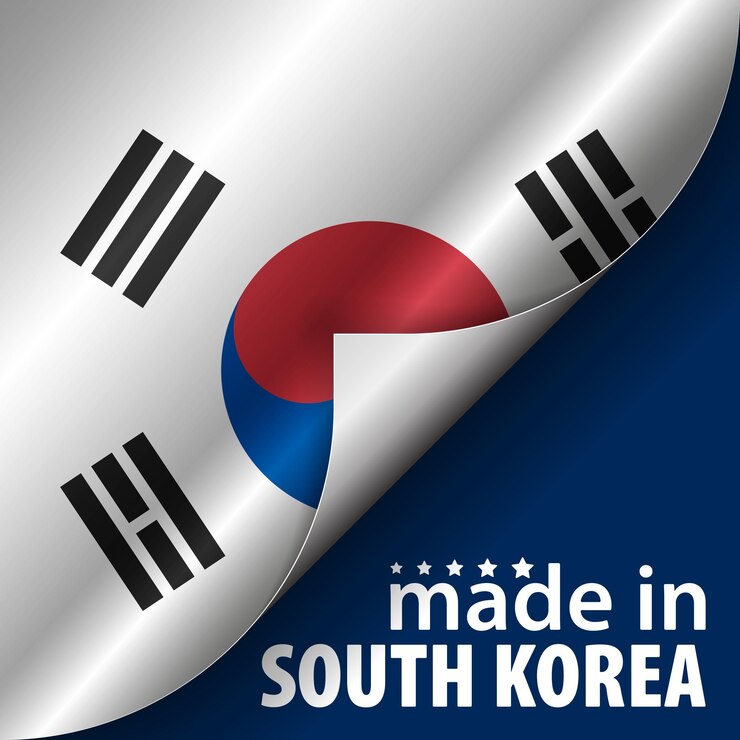 Made in SouthKorea graphic and label
