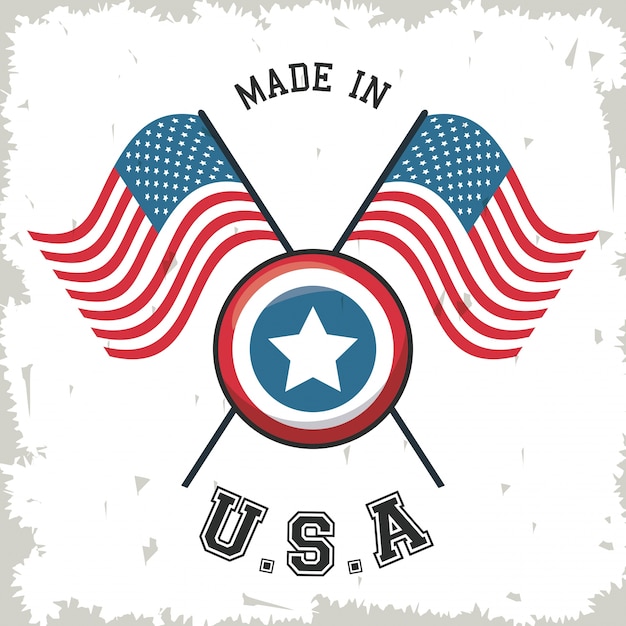 Made in usa flag