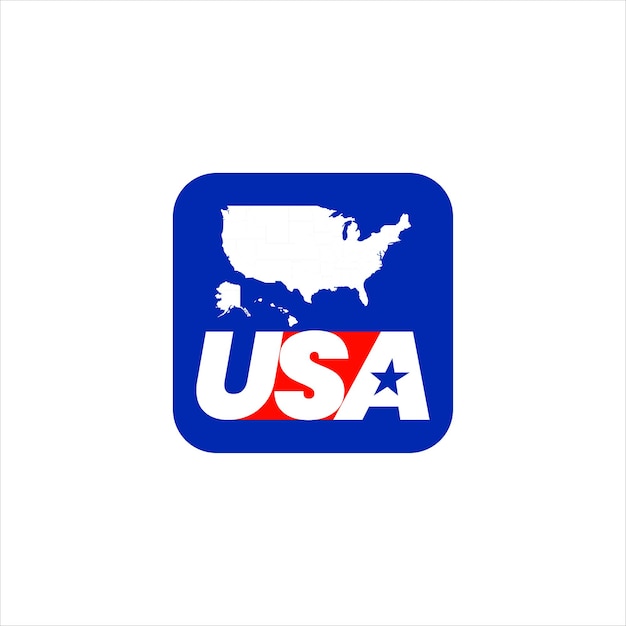 Vector made in the usa logo labels and badges vector set on white background