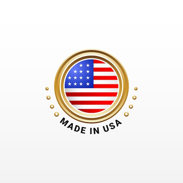 Made In USA 럭셔리 라벨 디자인