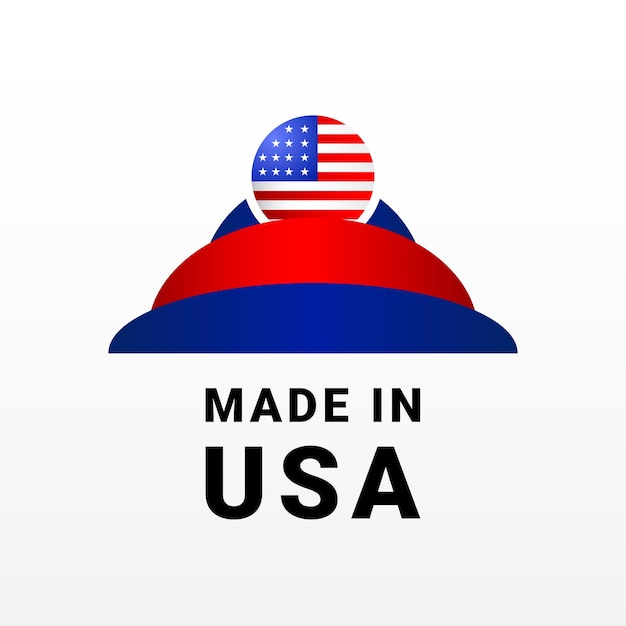 Made In USA 럭셔리 라벨 디자인