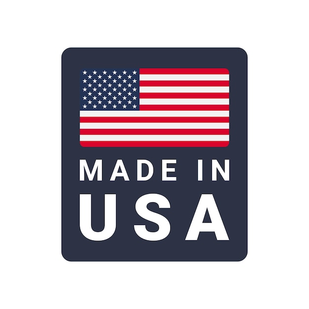 Made in USA 국가 라벨