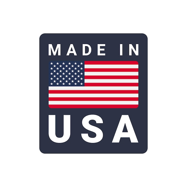 Made in USA 국가 라벨