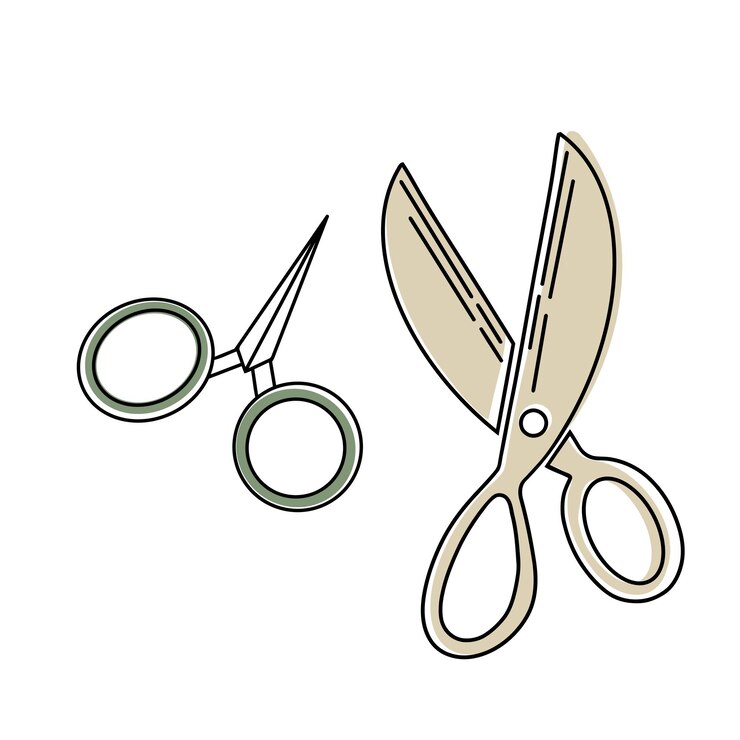 Vector made with love hand drawn colored vector set