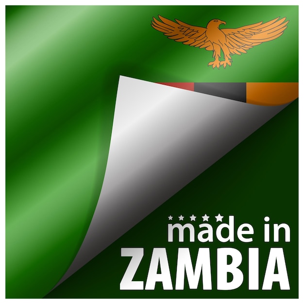 Made in Zambia graphic and label